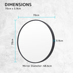 Wall Mirror Round
