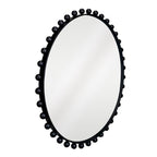Birchgrove Round Wall Mirror - Black