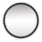 Esme Round Wall Mirror - Black