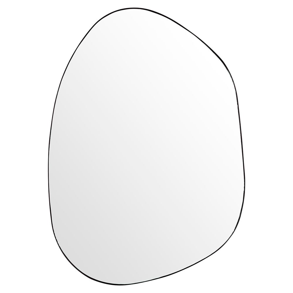 Pollock Wall Mirror - Black